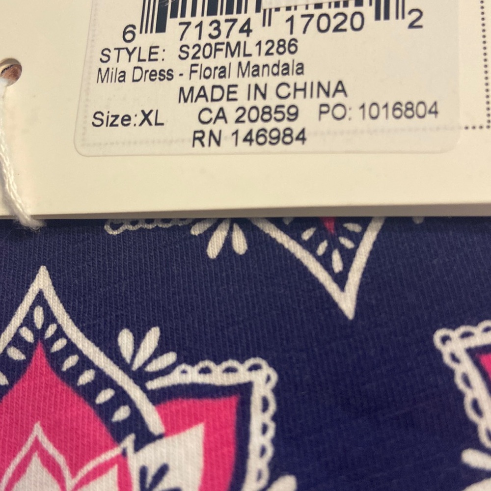 HATLEY MADE IN ENGLAND DRESS SIZE XL BRAND NEW WITH TAG LENGTH 35”BUST 40” - Picture 4 of 12